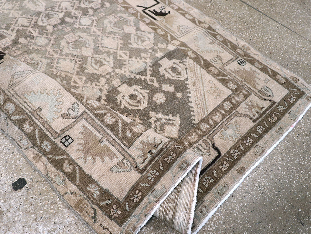 Vintage Persian Malayer Rug, No.26870 - Staging