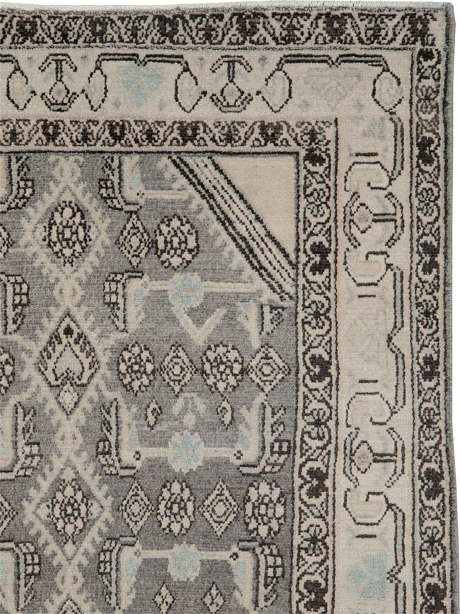 Vintage Persian Malayer Rug, No.26872 - Staging