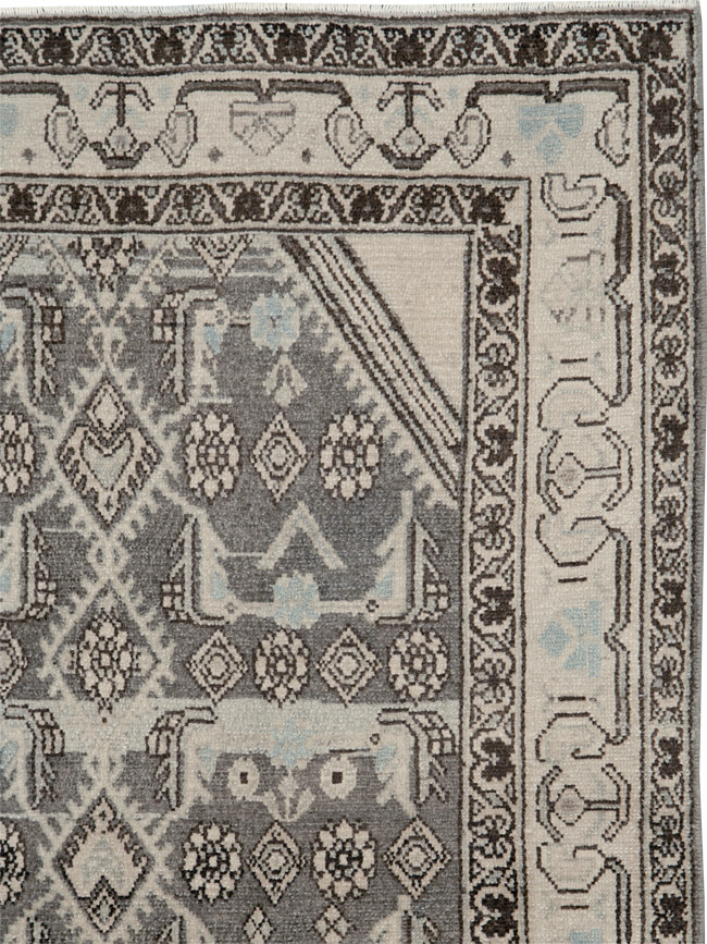 Vintage Persian Malayer Rug, No.26872 - Staging