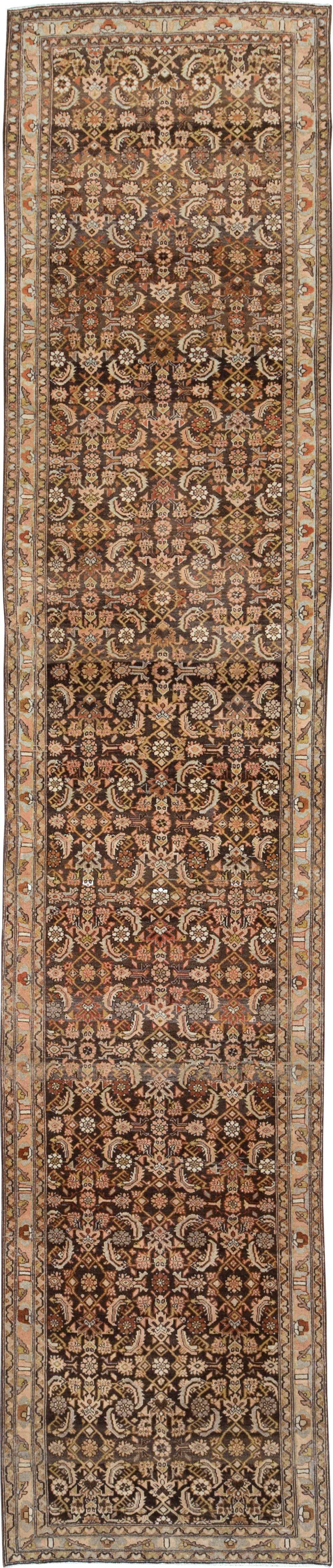 Vintage Persian Malayer Runner, No.26873 - Staging