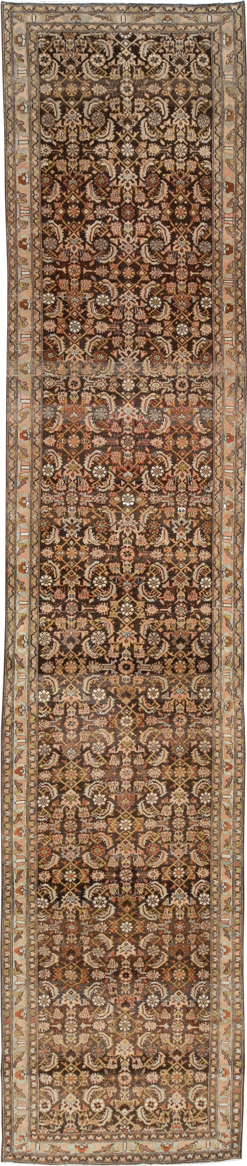 Vintage Persian Malayer Runner, No.26873 - Staging
