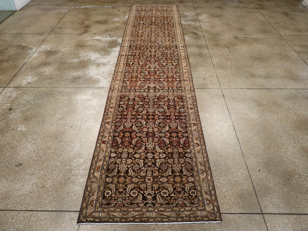 Vintage Persian Malayer Runner, No.26873 - Staging