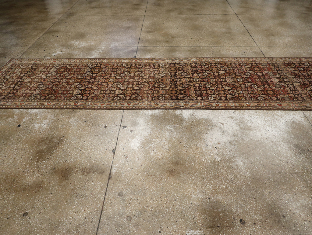 Vintage Persian Malayer Runner, No.26873 - Staging