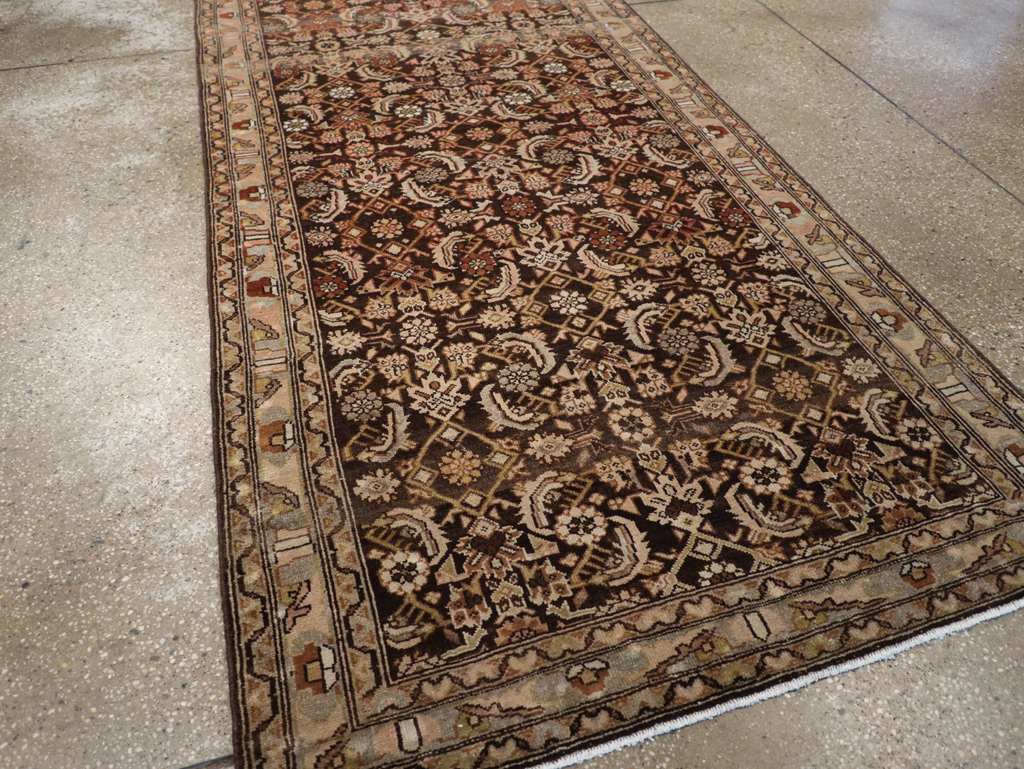 Vintage Persian Malayer Runner, No.26873 - Staging