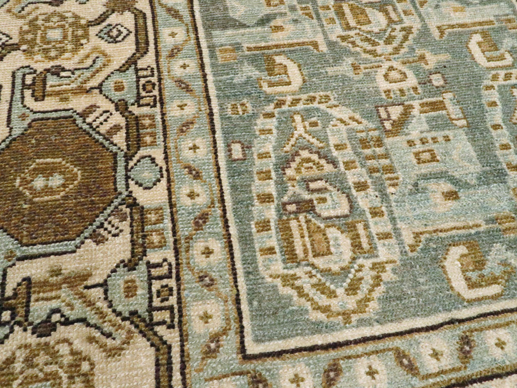 Vintage Persian Malayer Rug, No.26876 - Staging