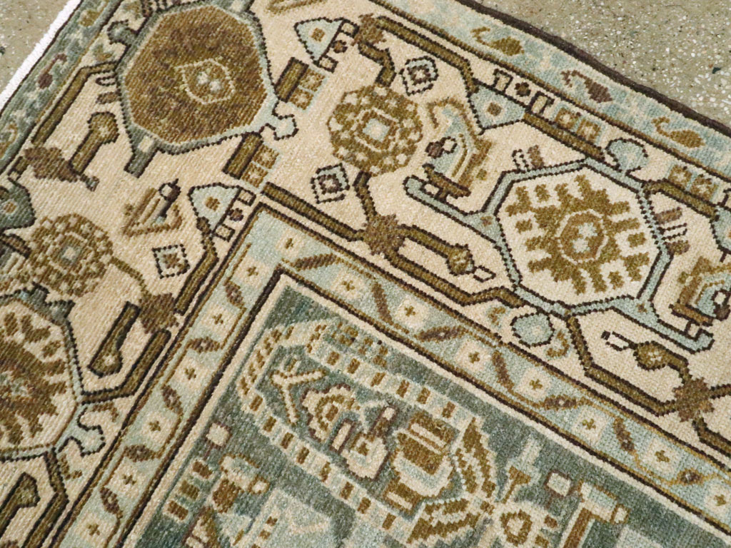 Vintage Persian Malayer Rug, No.26876 - Staging