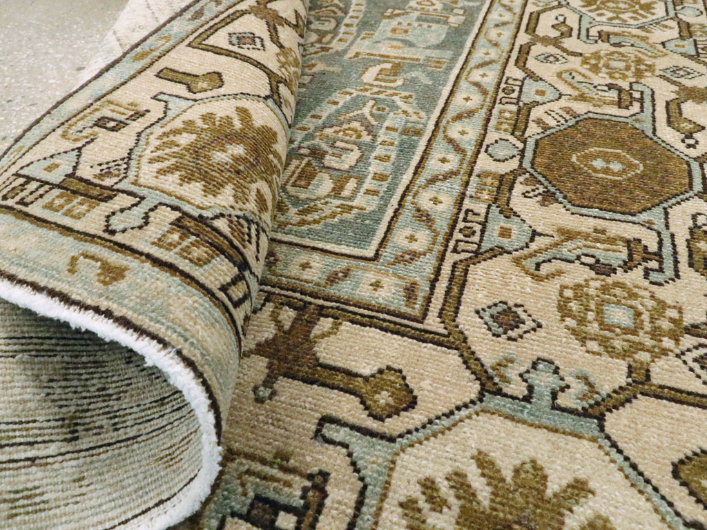 Vintage Persian Malayer Rug, No.26876 - Staging