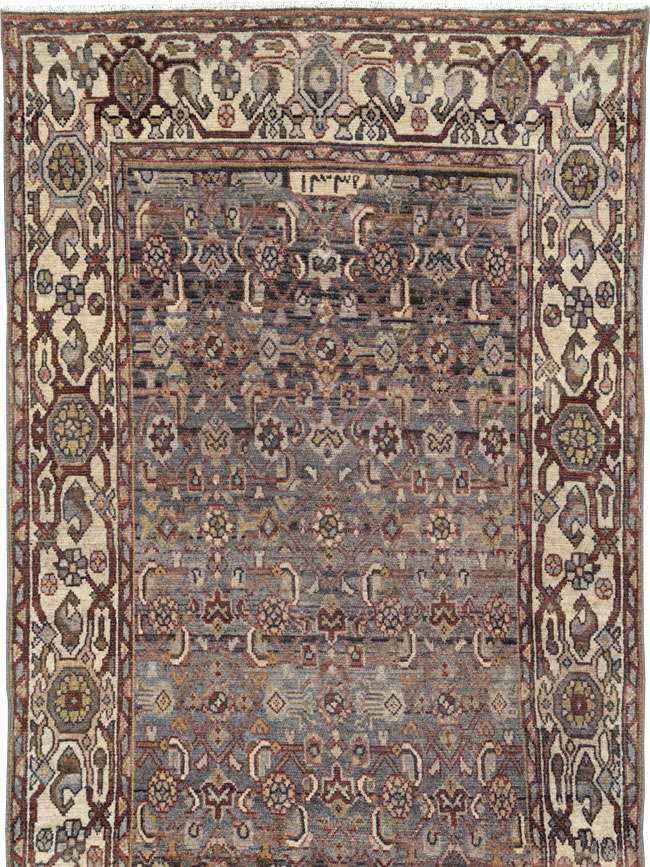 Antique Persian Malayer Runner, No.26877 - Staging