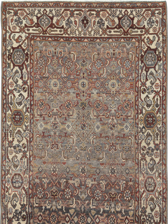Antique Persian Malayer Runner, No.26877 - Staging