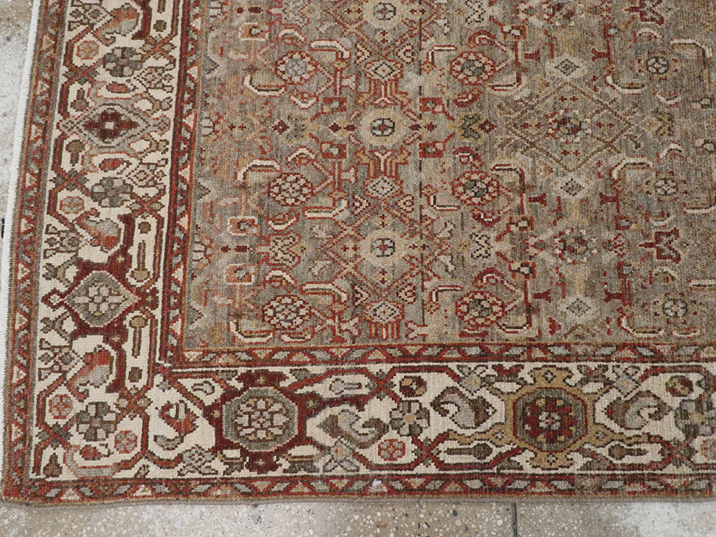 Antique Persian Malayer Runner, No.26877 - Staging
