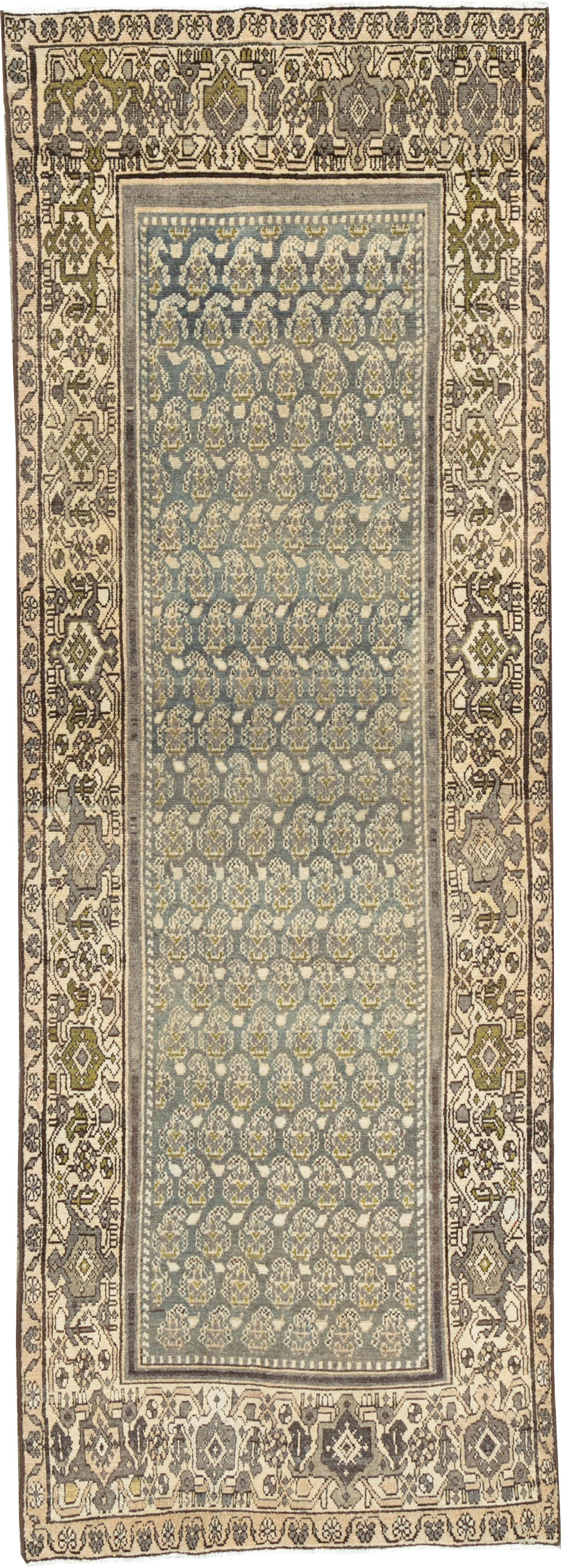 Antique Persian Malayer Runner, No.26878 - Staging
