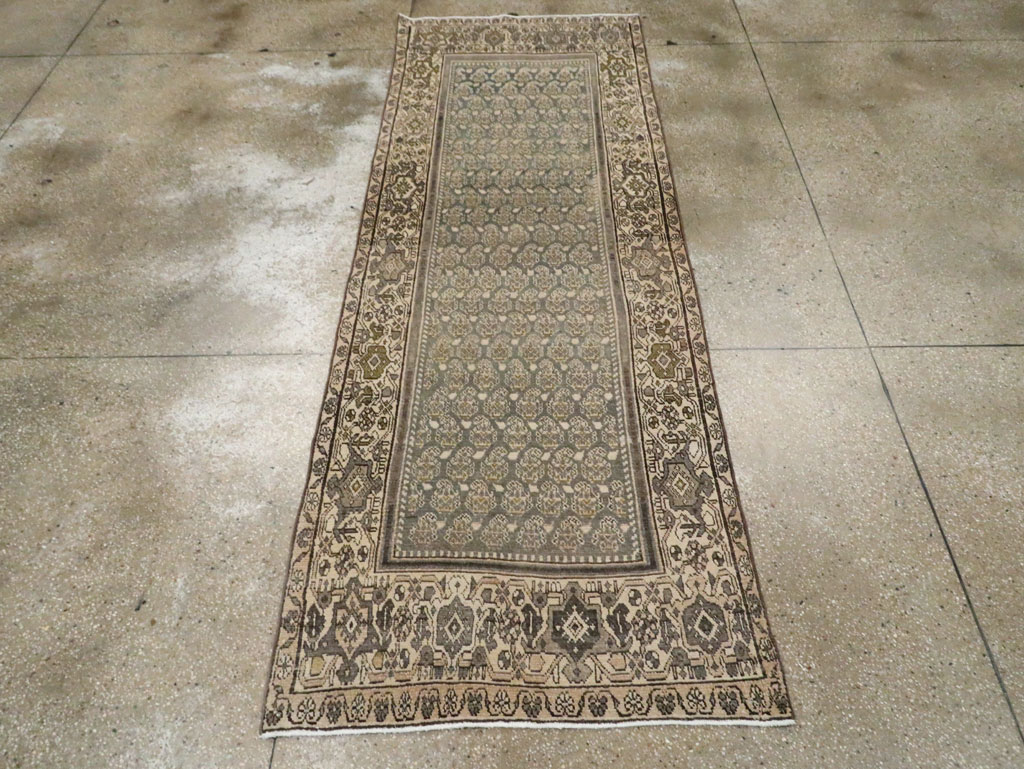 Antique Persian Malayer Runner, No.26878 - Staging