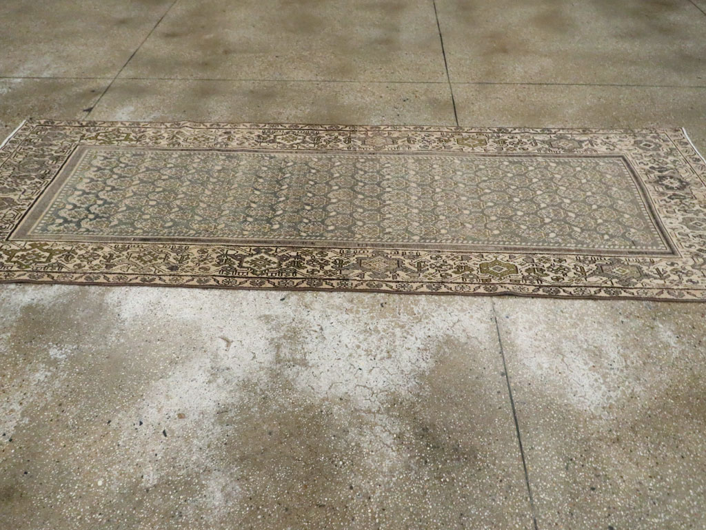 Antique Persian Malayer Runner, No.26878 - Staging