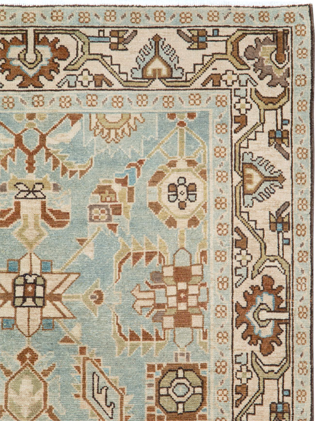 Vintage Persian Malayer Rug, No.26879 - Staging