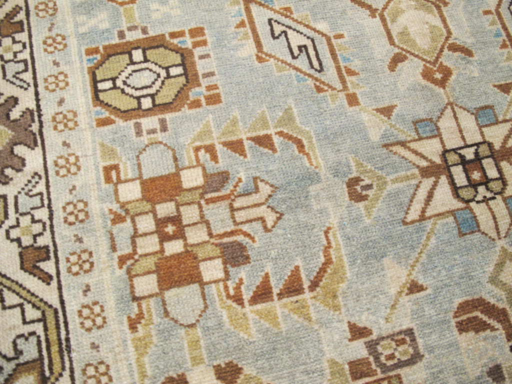 Vintage Persian Malayer Rug, No.26879 - Staging