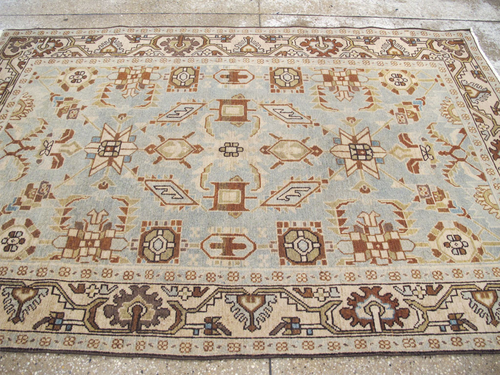 Vintage Persian Malayer Rug, No.26879 - Staging