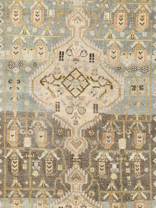 Antique Persian Malayer Gallery Carpet, No.26882 - Staging