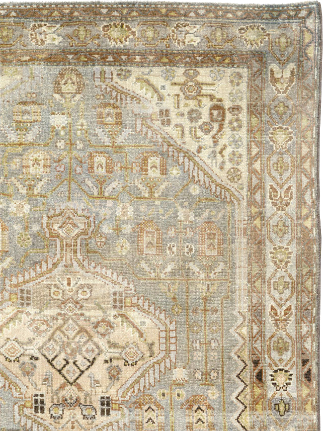 Antique Persian Malayer Gallery Carpet, No.26882 - Staging