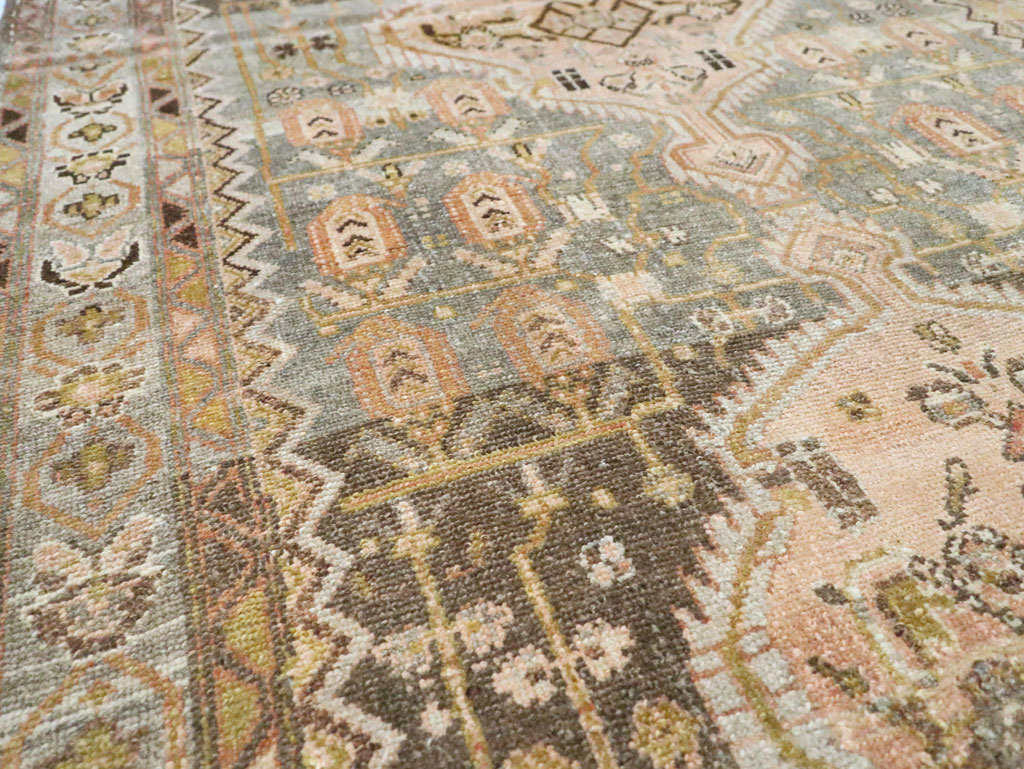 Antique Persian Malayer Gallery Carpet, No.26882 - Staging