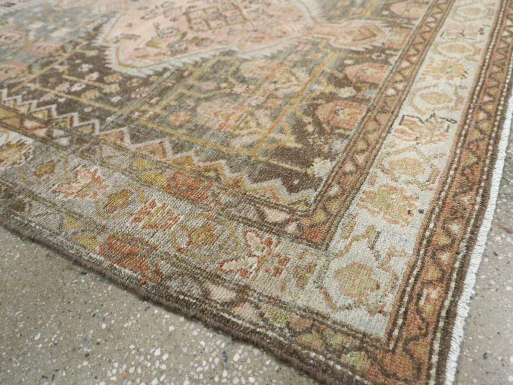 Antique Persian Malayer Gallery Carpet, No.26882 - Staging