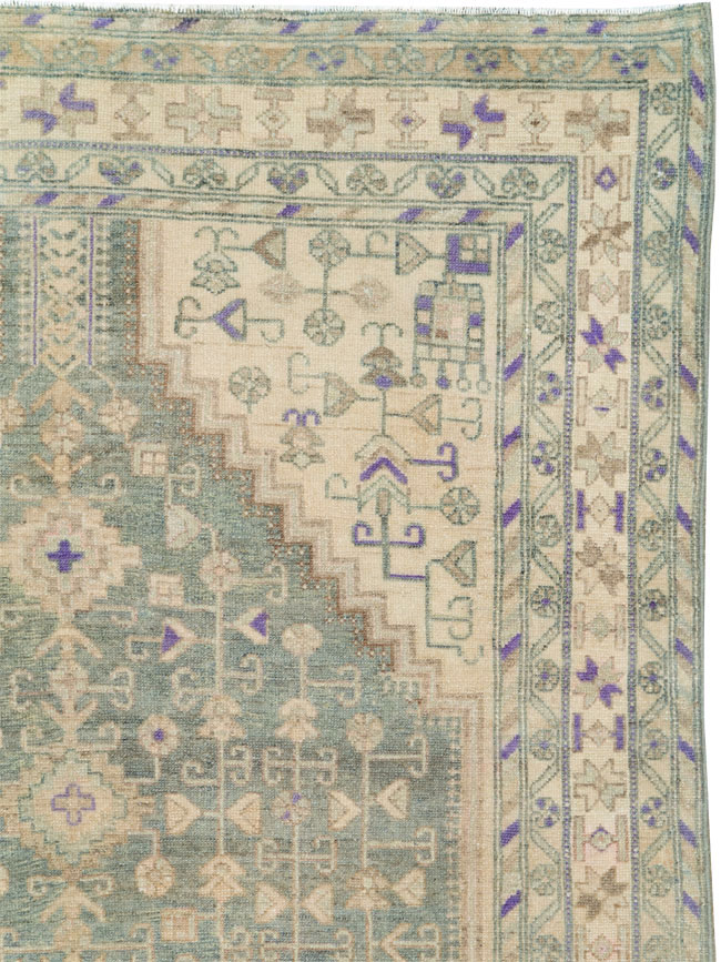 Vintage Persian Malayer Rug, No.26885 - Staging