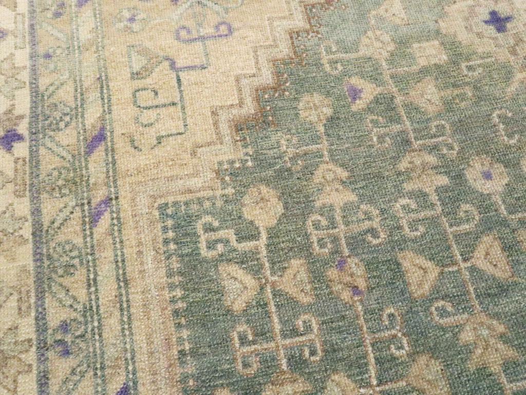 Vintage Persian Malayer Rug, No.26885 - Staging