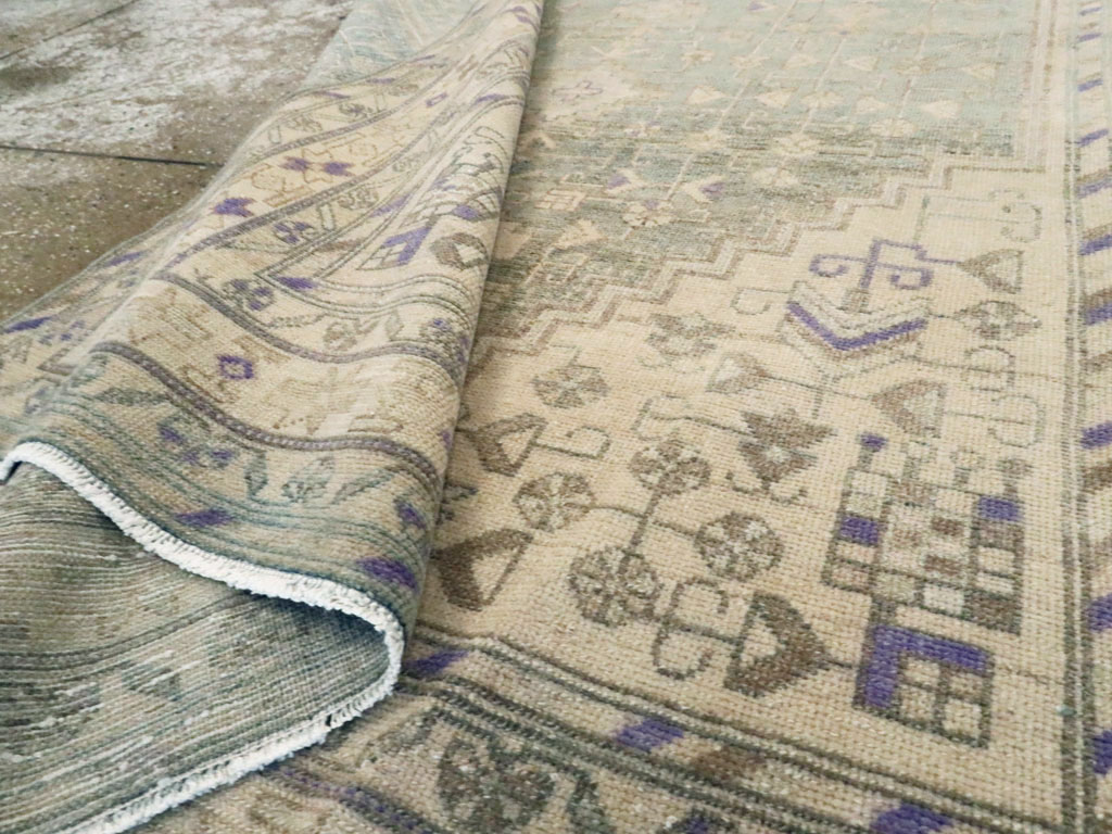 Vintage Persian Malayer Rug, No.26885 - Staging