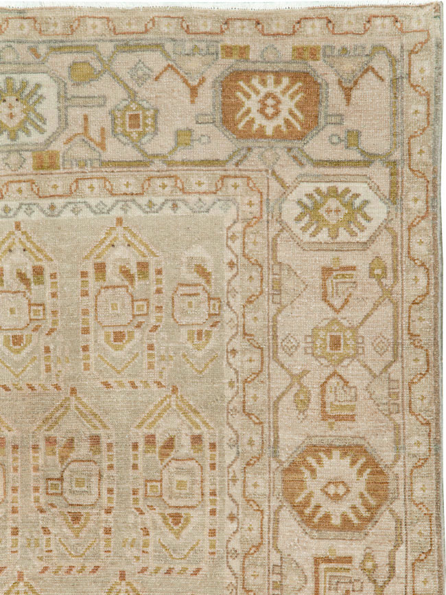 Vintage Persian Malayer Rug, No.26887 - Staging