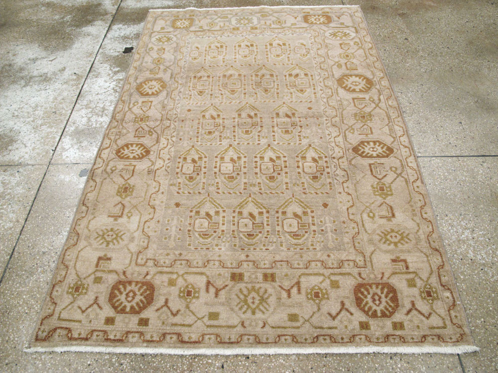 Vintage Persian Malayer Rug, No.26887 - Staging
