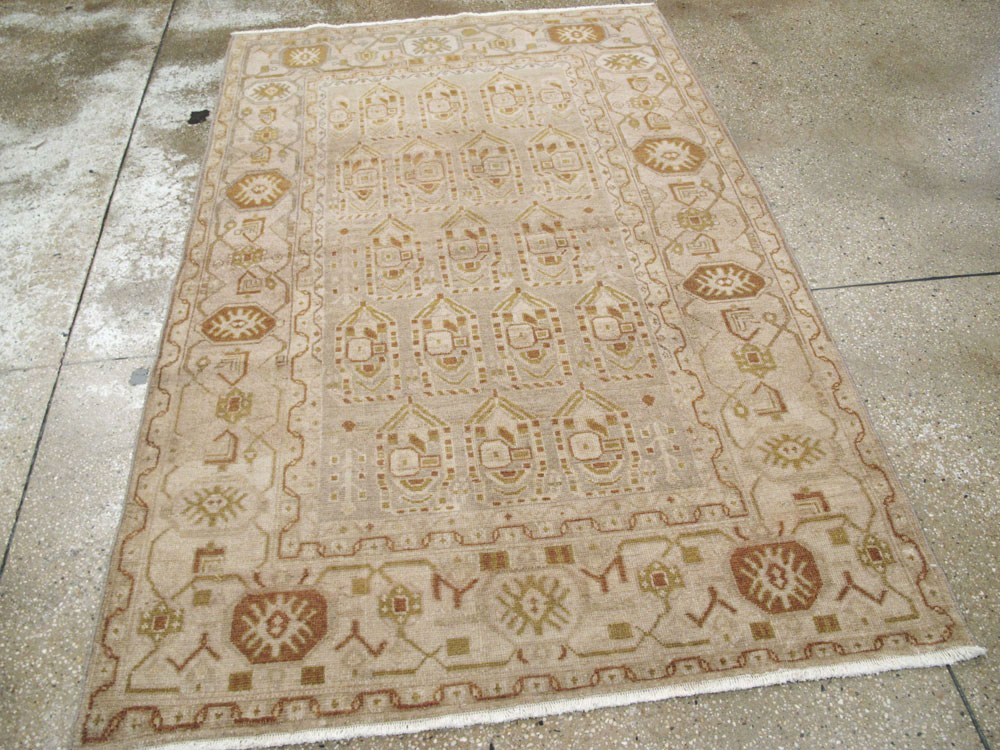 Vintage Persian Malayer Rug, No.26887 - Staging