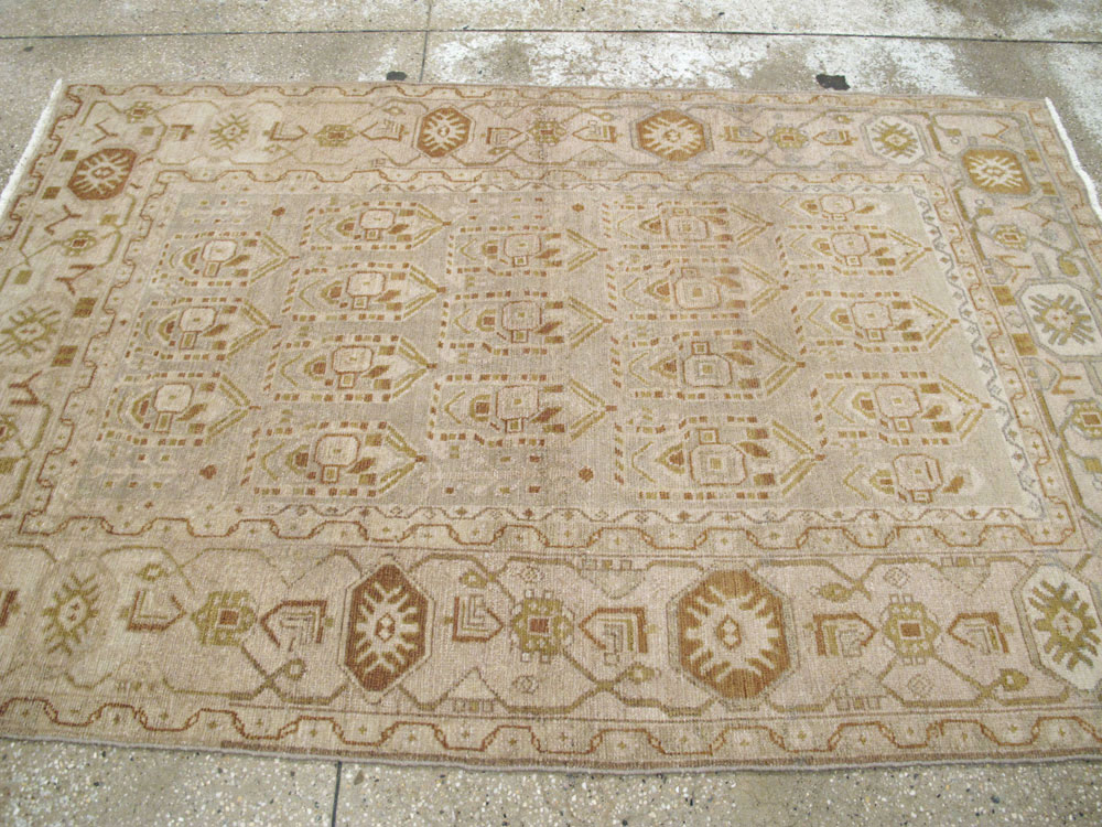 Vintage Persian Malayer Rug, No.26887 - Staging