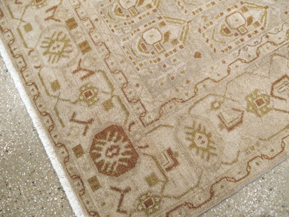 Vintage Persian Malayer Rug, No.26887 - Staging