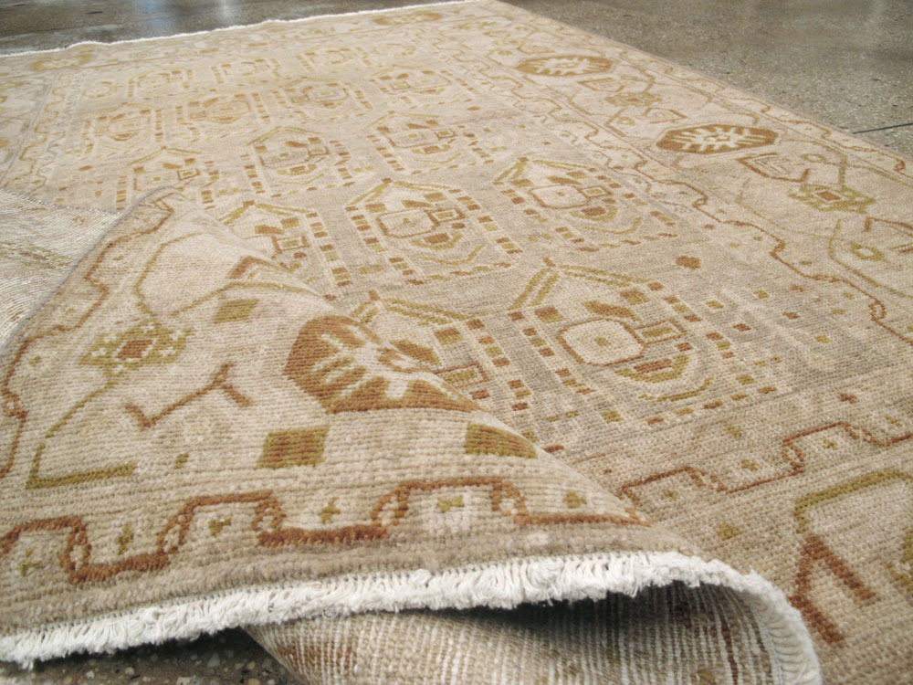 Vintage Persian Malayer Rug, No.26887 - Staging