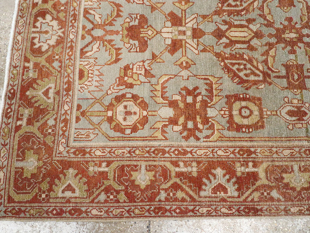 Vintage Persian Malayer Rug, No.26892 - Staging