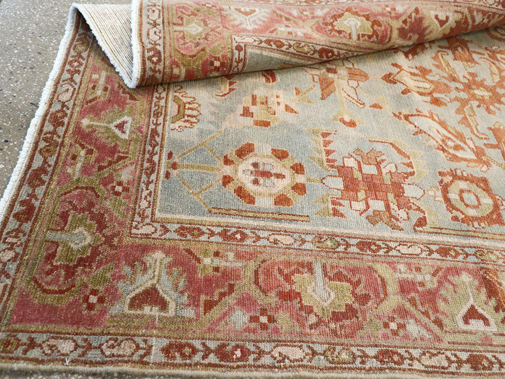 Vintage Persian Malayer Rug, No.26892 - Staging