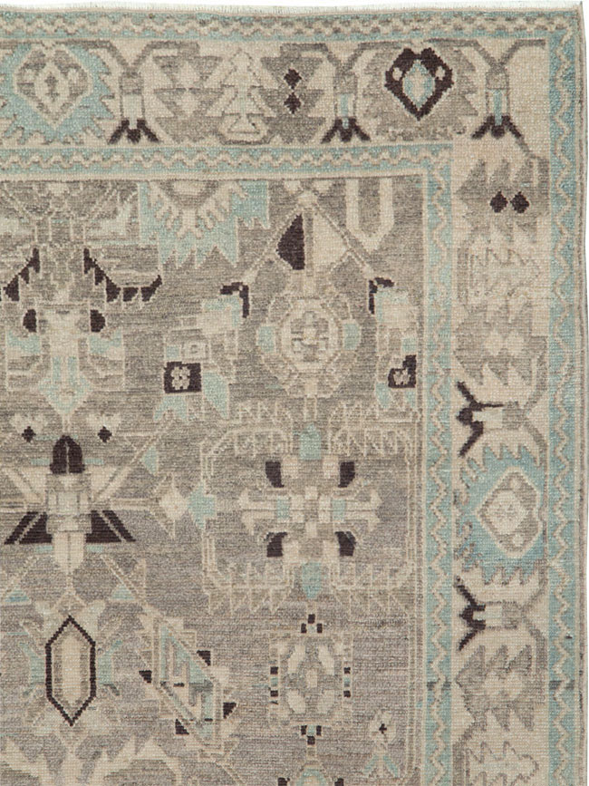 Vintage Persian Malayer Rug, No.26893 - Staging