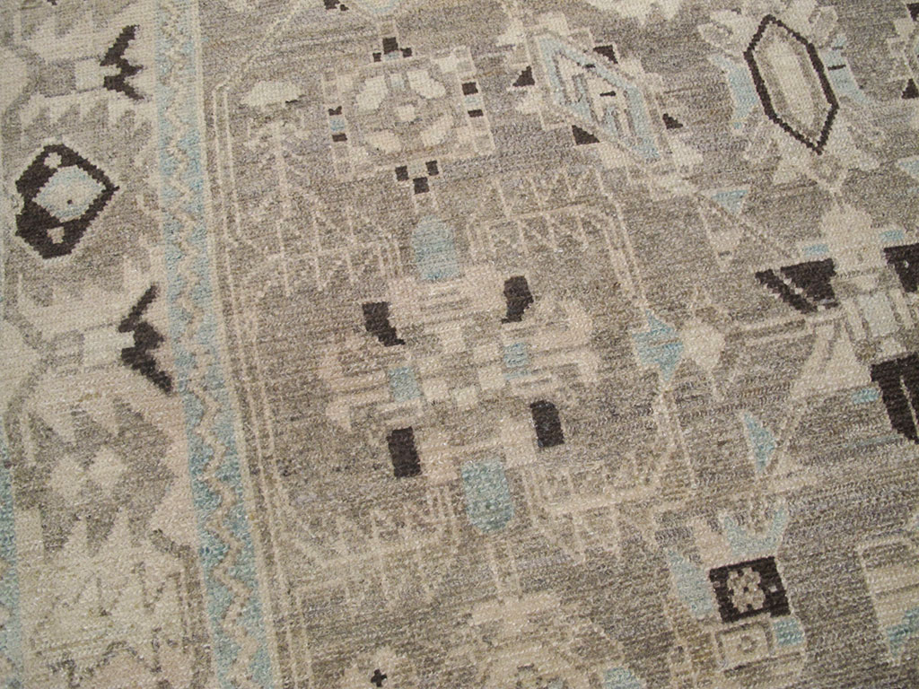 Vintage Persian Malayer Rug, No.26893 - Staging