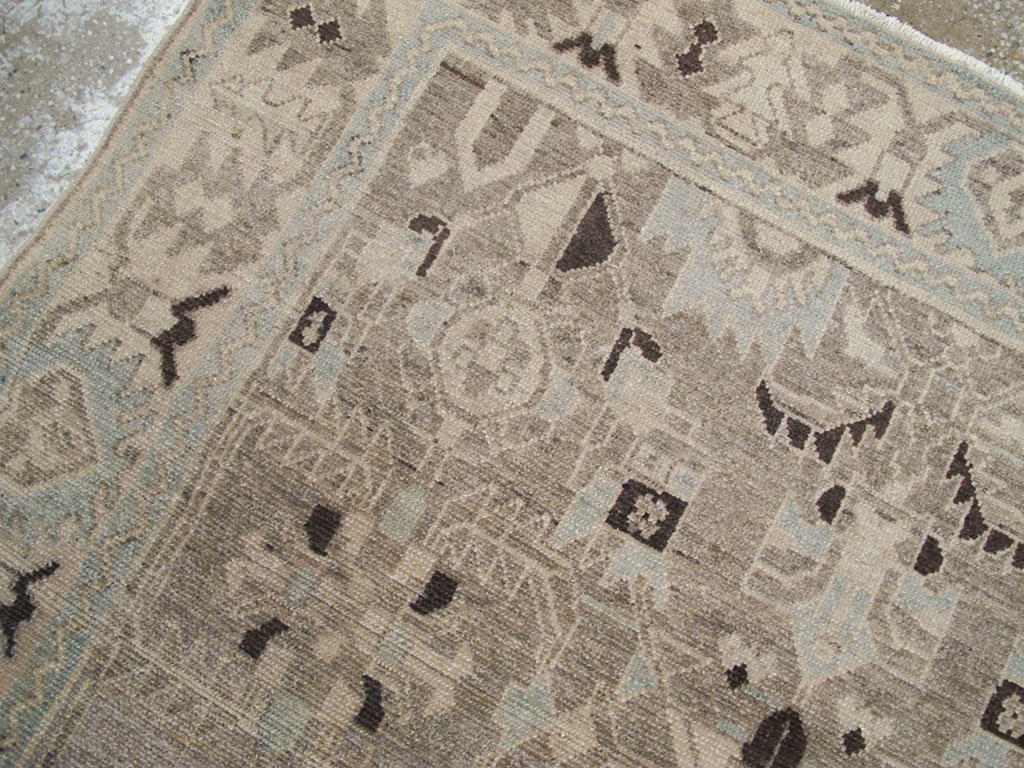 Vintage Persian Malayer Rug, No.26893 - Staging