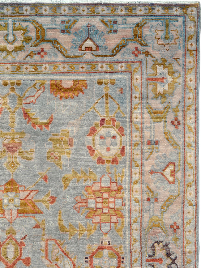 Vintage Persian Malayer Rug, No.26896 - Staging