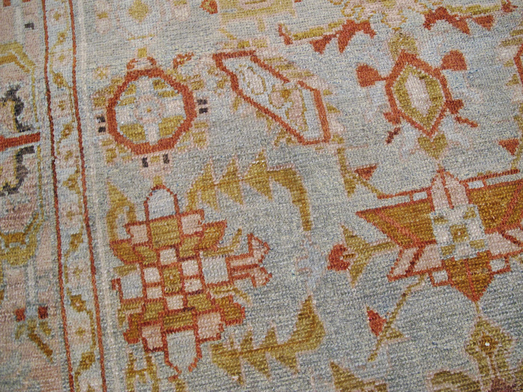 Vintage Persian Malayer Rug, No.26896 - Staging