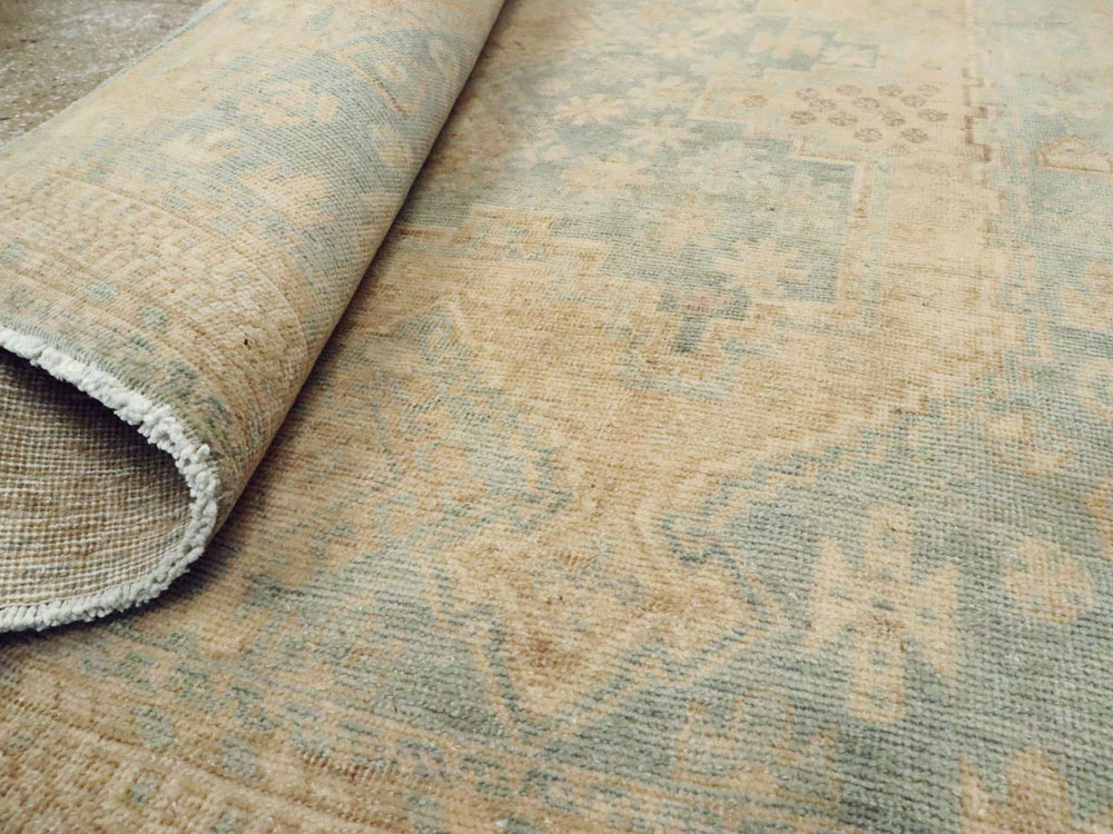 Vintage Persian Afshar Rug, No.26898 - Staging