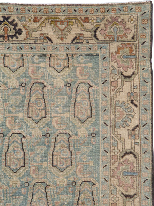 Vintage Persian Malayer Rug, No.26899 - Staging