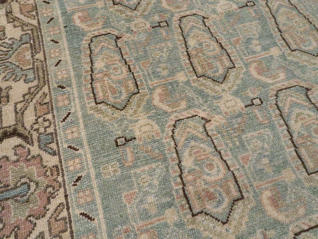 Vintage Persian Malayer Rug, No.26899 - Staging