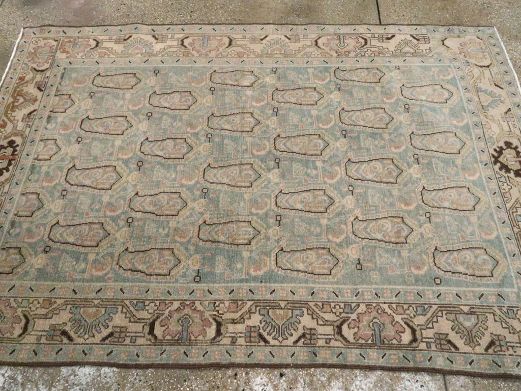 Vintage Persian Malayer Rug, No.26899 - Staging
