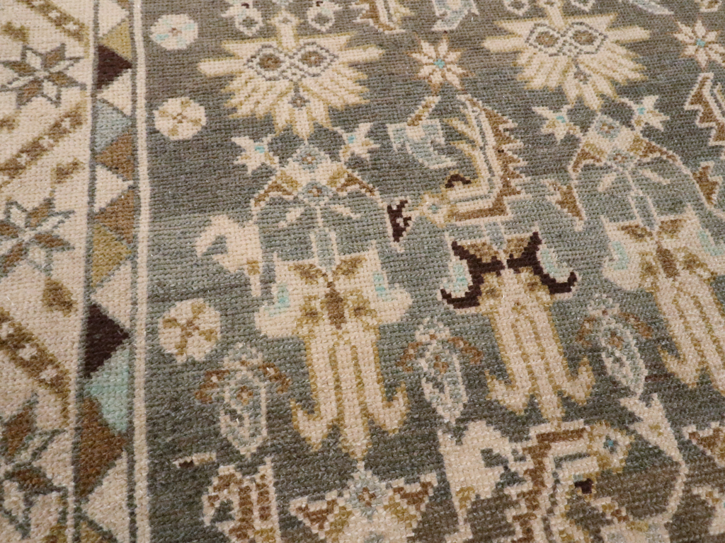 Vintage Persian Malayer Rug, No.26900 - Staging