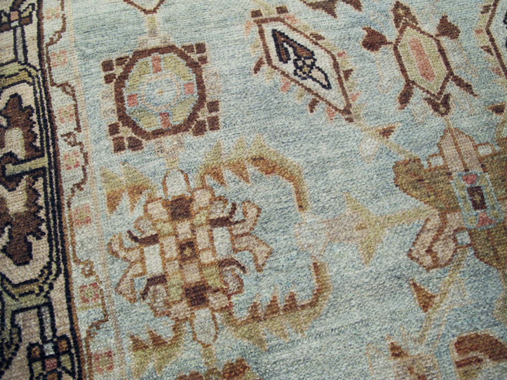 Vintage Persian Malayer Rug, No.26903 - Staging