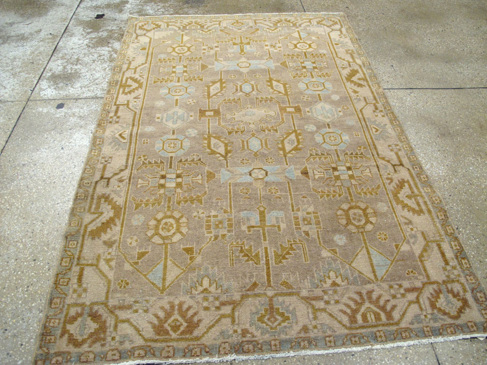 Antique Persian Malayer Rug, No.26904 - Staging