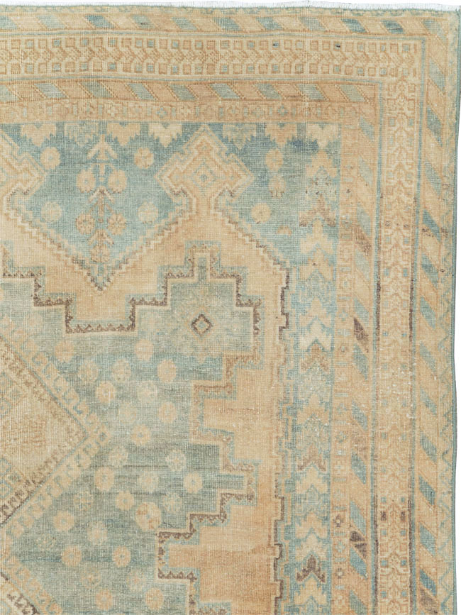 Vintage Persian Afshar Rug, No.26908 - Staging