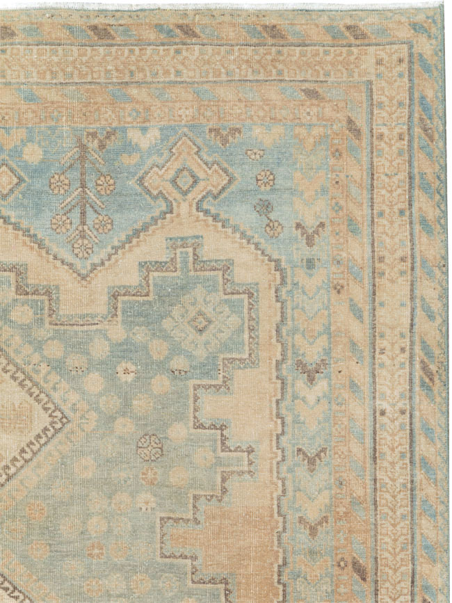 Vintage Persian Afshar Rug, No.26908 - Staging