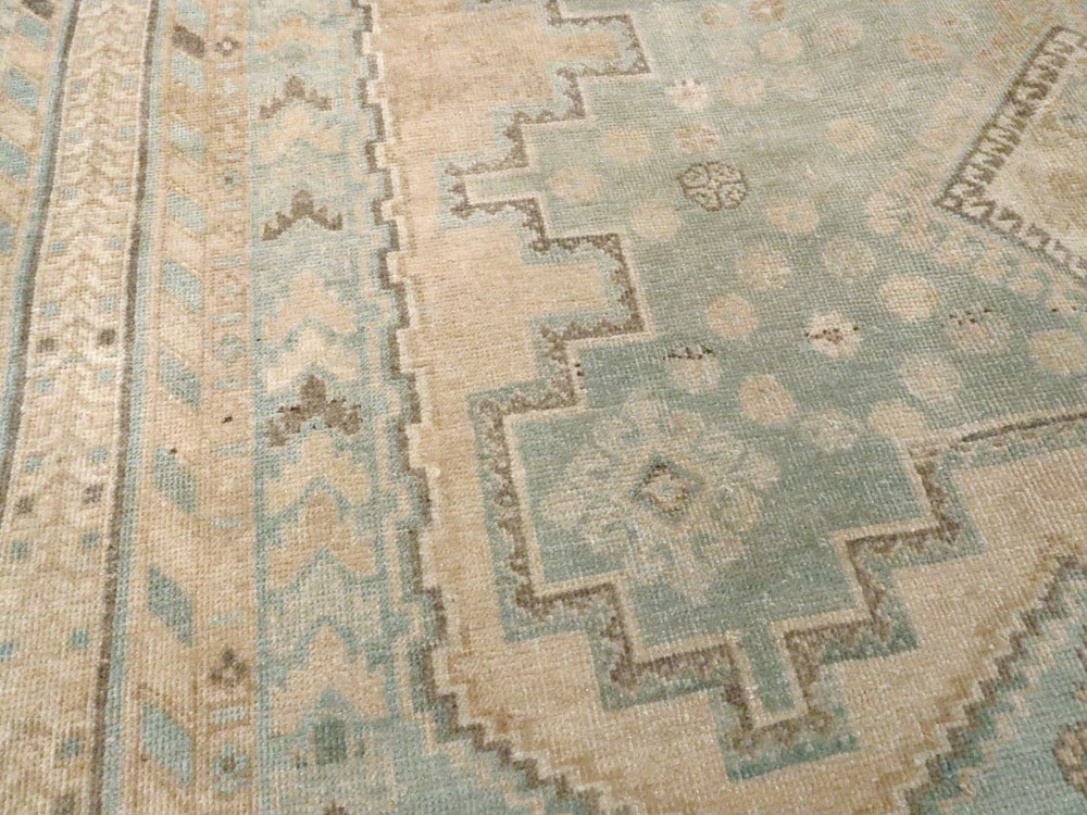 Vintage Persian Afshar Rug, No.26908 - Staging